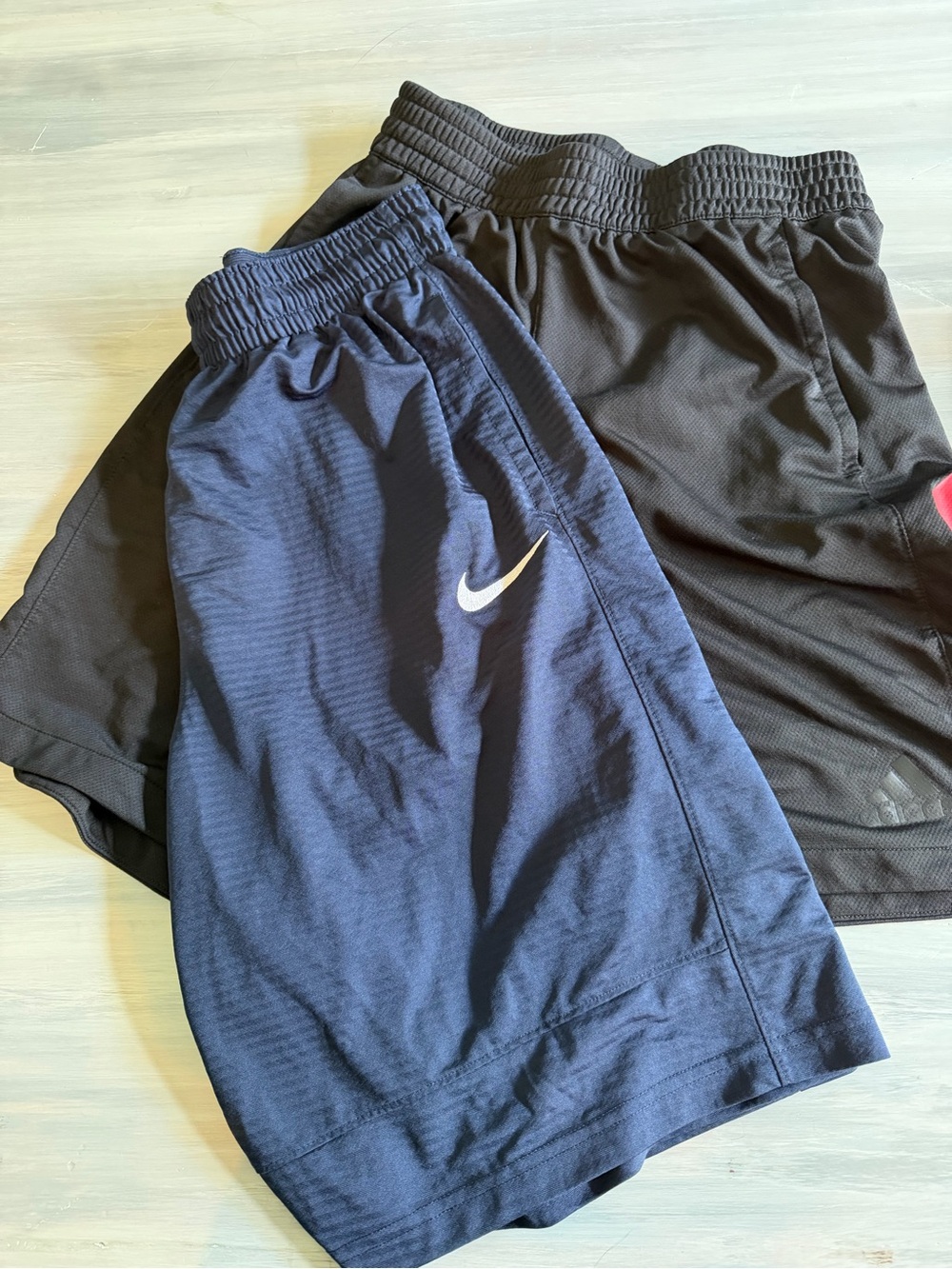 2 pair men’s Athletic Shorts 1-Nike, 1-Adidas